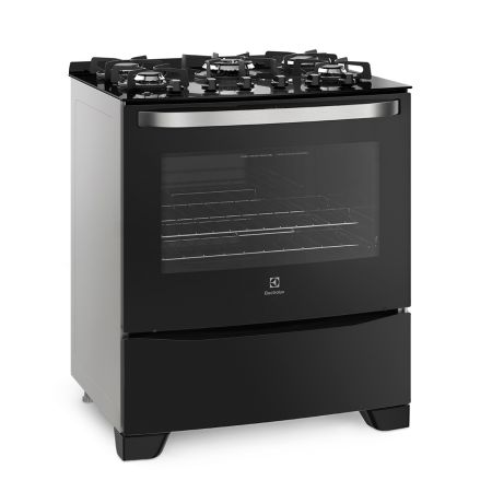FOGAO 5 BOCAS 76GS M .VIDRO ELECTROLUX