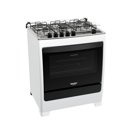 FOGAO SUPREME 5 BOCAS BCO MESA INOX