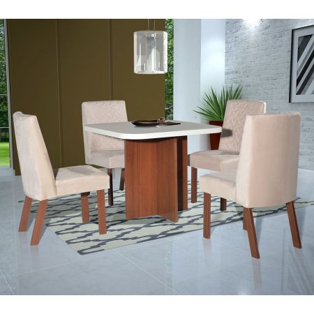 SALA DE JANTAR 4CAD. LAGUNA 90X90 S/VD