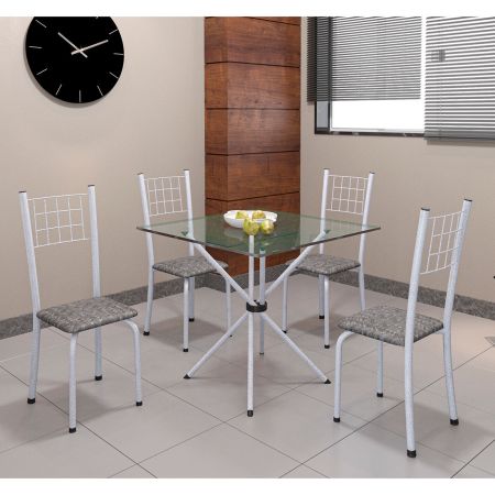 MESA DANI 4 CAD 048 PEROLA VD 75X75   UN - SIS/GRAF