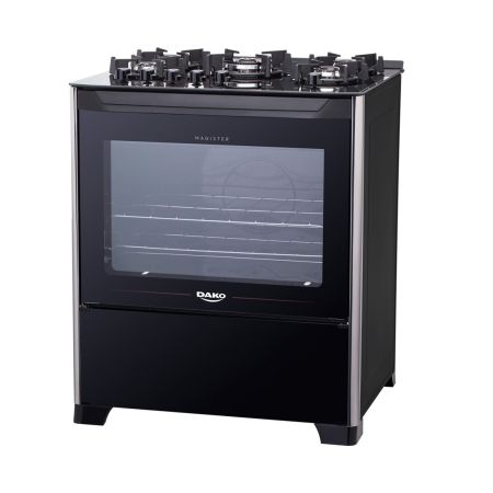FOGAO MAGISTER GLASS 5 BOCAS PTO